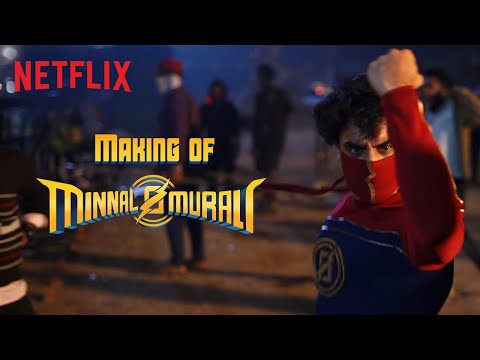 Making of Minnal Murali | Tovino Thomas, Basil Joseph, Sophia Paul | Netflix India