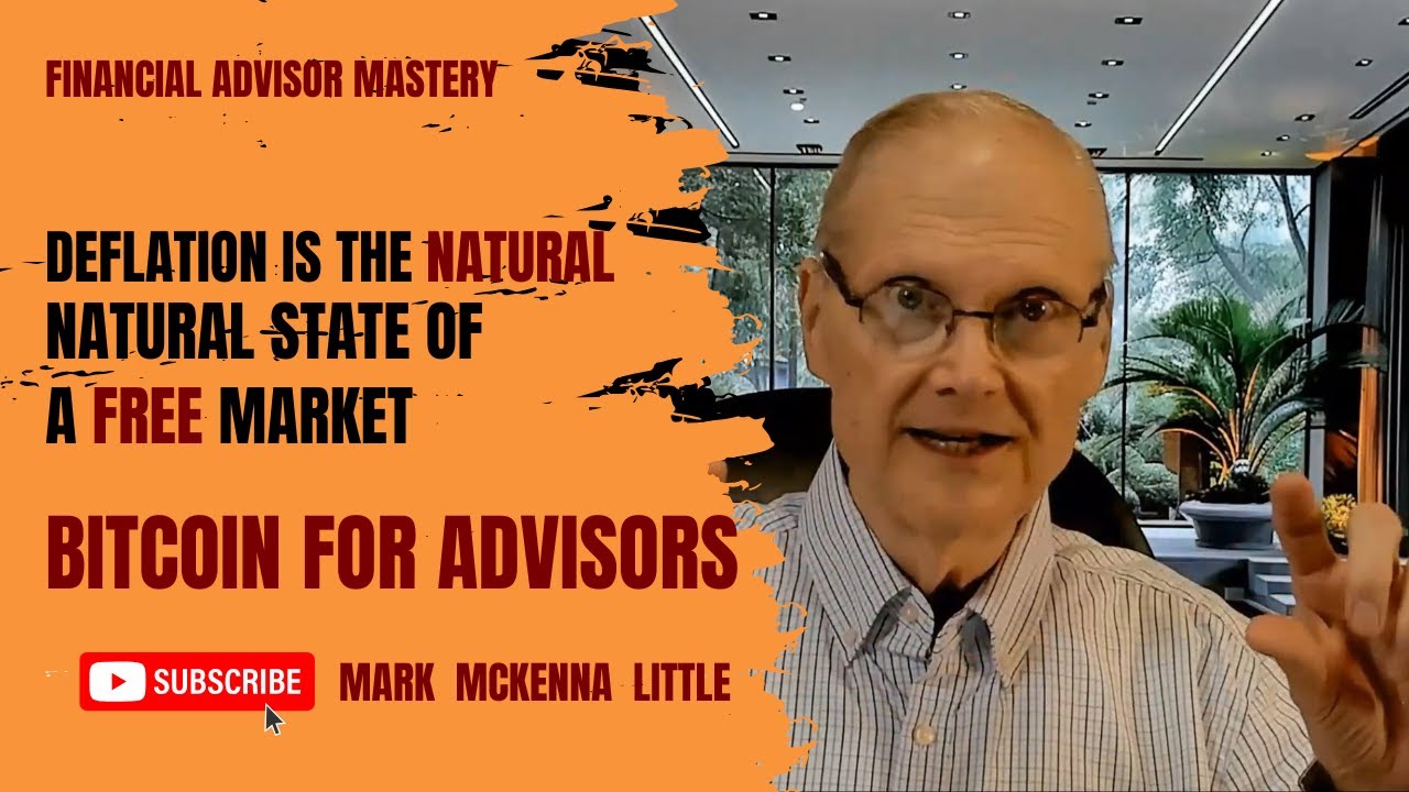 The Natural State of a Free Market is DEFLATION