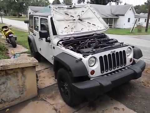 Jeep Wrangler  engine removal swap - YouTube