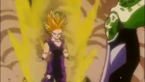 AMV- gohan vs cell- linkin park