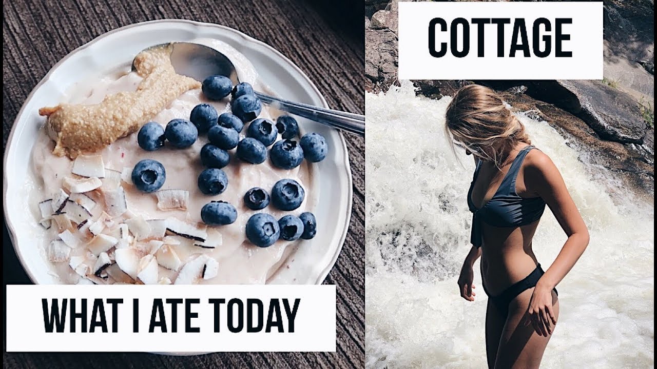 WHAT I ATE TODAY AT THE COTTAGE | Vegan & Easy