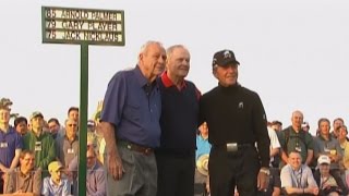 2015 Masters: Arnold Palmer's final ceremonial tee shot