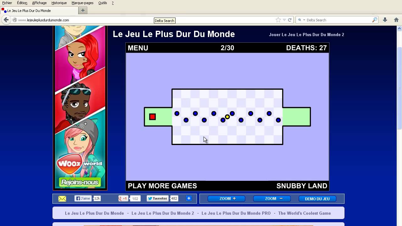 le jeu le plus dure au monde - YouTube