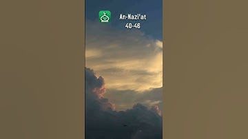 Surah An-Nazi'at 40-46 (Those who drag forth) Urdu | Hindi Audio Translation | سورة النازعات