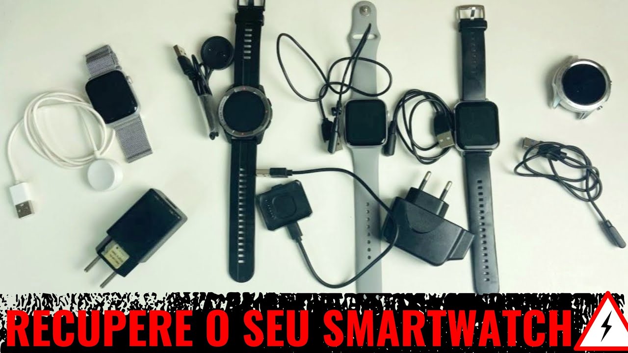 SMARTWATCH NÃO CARREGA E NÃO LIGA MAIS! COMO PREVINIR E O QUE FAZER PRA CONSERTAR. NUNCA FAÇA ISSO!