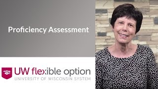 UW Flexible Option Proficiency Assessment