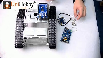 UniHobby WiFi Robot Car Kit Arduino 2560 THRobot Electronic System Installation