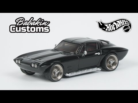 My first Hot Wheels model. Refinement of the Chevrolet Corvette C2