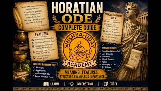 Horatian Ode: Meaning, Features, and Examples | Complete Guide