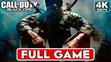 CALL OF DUTY BLACK OPS Gameplay Walkthrough Campaign FULL GAME [4K 60FPS] - No Commentary