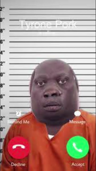 Tyrone pork is in JAIL answer his call…. - YouTube