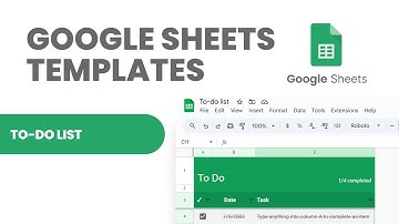 Google Sheets To Do List Template: How to work with tasks
