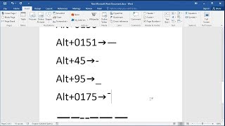 How To Type Em Dash, En Dash, Hyphen, Figure Dash And Horizontal Bar