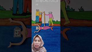 salah sasaran‼️ CACTUS_art #putriduyung #sea #family