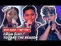 Who Sang Calum Scott's "You Are The Reason" The Best? | The Voice Kids