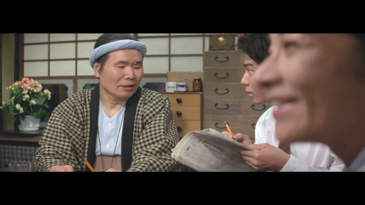 男はつらいよ 拝啓車寅次郎様 第47作 寅さん販売手本名シーン - YouTube