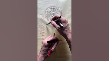 Sketching Practice - Brain Exercises Circle, Square, Triangle  #brainexercise  #art