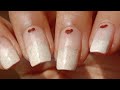 Simple &amp; Easy Valentine&#39;s day Nail art on Nature Nails !