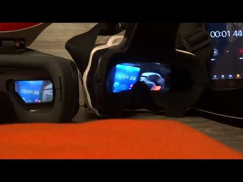 DJI Goggles Racing Edition Ocusync Air System Lag Demonstration both Digital & Analog