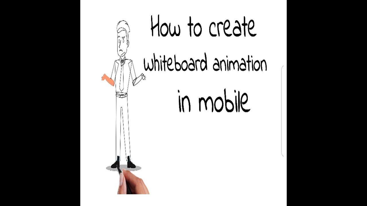 how to make whiteboard animation step by step free . - YouTube