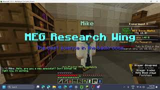 Experiment B Entity research MEG Specialist quest.