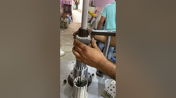 Semi coil inserting machine