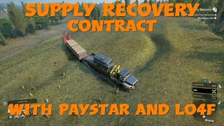 SnowRunner Supply Recovery Contract With Paystar 5600ts And Lo4f screenshot 2