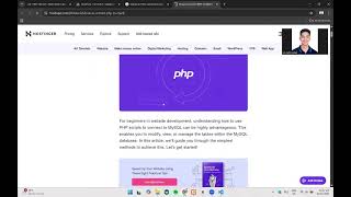 Laboratory 9   PHP and Databases