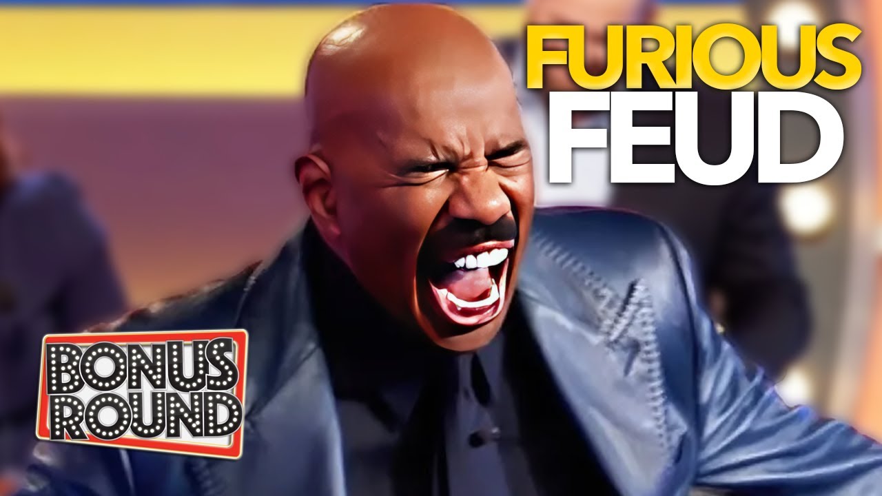 FURIOUS Family Feud Questions and Answers With Steve Harvey!