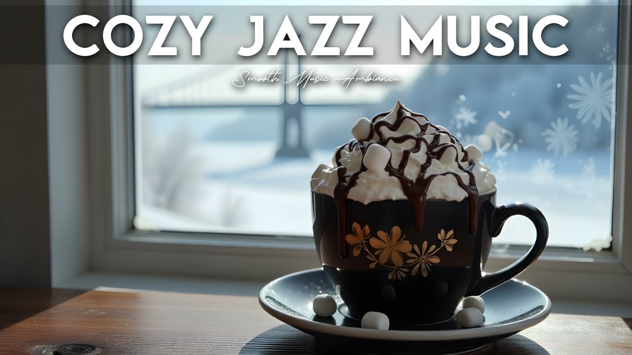 Cozy Jazz Music ☕ Coffee Shop Ambiance & Sweet Jazz Music for Relaxing