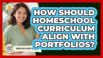How Should Homeschool Curriculum Align With Portfolios? - Homeschool Parent Academy