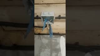 Закончил электрику в санузле #электрикавдоме #санузел #строительство #виталийбенчак