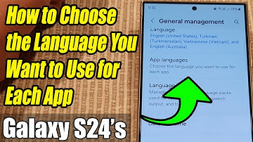 SECRET LANGUAGE SETTING! Choose Different Languages for EACH App on Galaxy S24! (Plus/Ultra)