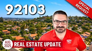 San Diego Real Estate Update - 92103 - August 2025