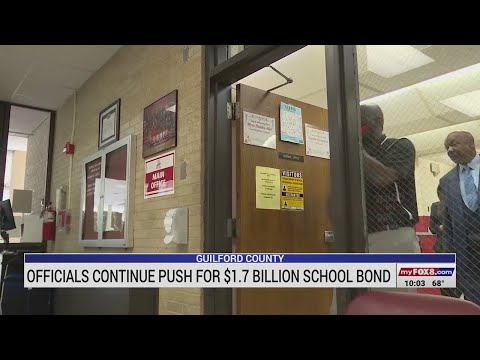 Guilford County officials continue to push for $1.7 billion school bond