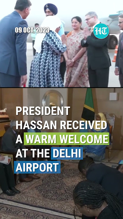 EAM Jaishankar Meets Tanzanian President Samia Suluhu Hassan In Delhi