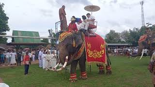 #บรรยากาศก่อนงานจะเริ่มขบวน -อัญเชิญสารีริกธาตุประดิษฐาน วัดพังขว้างใต้ สกล 6/6/67 T.N.Lchannel