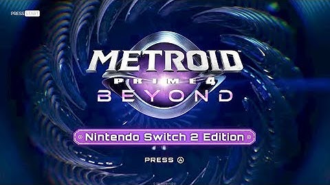Metroid Prime 4 Beyond - Menu/title screen 