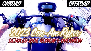 2023 Can-Am Ryker 900 Ride Review Specs Overview