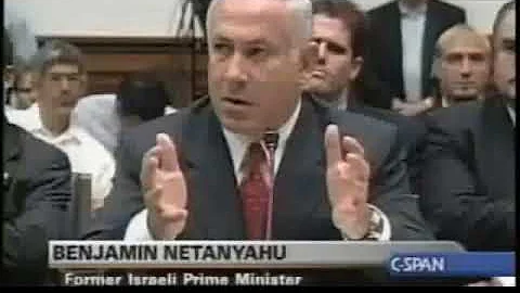 NETANYAHU TESTIFIES TO THE U. S.  CONGRESS ON WMD IN IRAQ SEPTEMBER 12, 2002