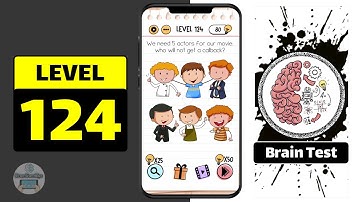 Brain Test Level 124 Walkthrough