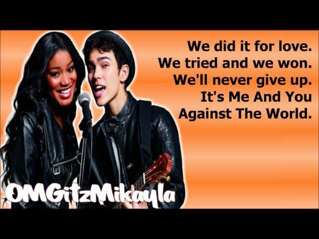 Keke Palmer & Max Schneider - Me And You Against The World (Full Studio Version) - Lyrics (DL Link) class=