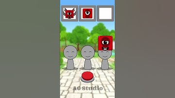 Sprunki playing Randomizer with Sprunki OC One Numberblock Phase 2 #incrediboxsprunki #incredibox