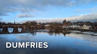 The Historic Town of DUMFRIES - Is It Worth A Visit? - Scotland Walking Tour | 4K | 60FPS
