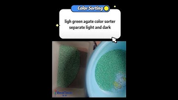 agate processing machine color sorter machine