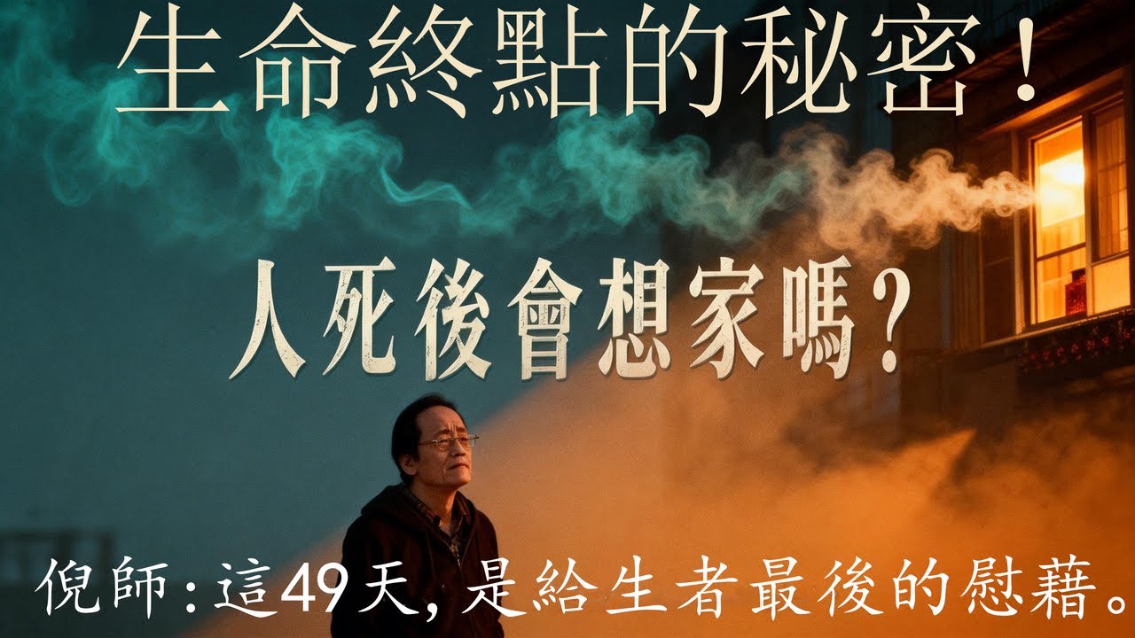 倪師揭秘：斷氣後關鍵 1 小時！家屬這 3 個行為正在親手「掐斷」逝者的上升路，甚至引發極重陰氣！