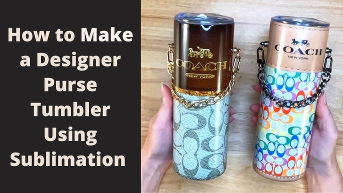 HOW TO SUBLIMATE A GLITTER TUMBLER