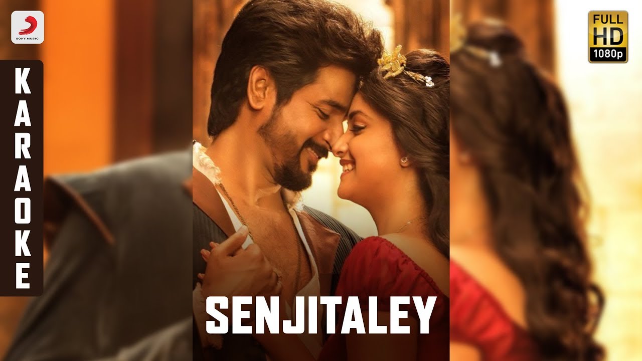 Remo   Senjitaley Karaoke  Sivakarthikeyan  Anirudh  Tamil Hit Songs