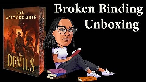 The Devils by Joe Abercrombie Broken Binding Special Edition Unboxing