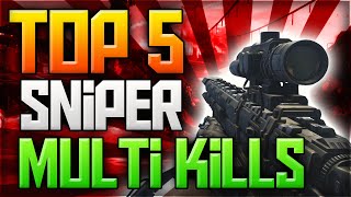 Top 5 Amazing Sniper Multi Kill / Feeds COD Advanced Warfare #1